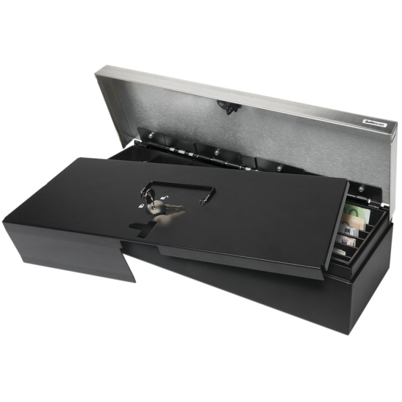 Safescan couvercle tiroir-caisse 4617L, noir, verrouillable, acier
